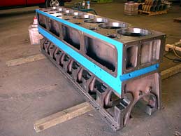 8 cylinder head, after