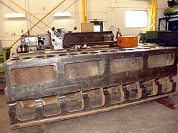 8 cylinder head, before